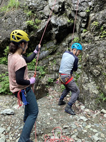 2022.7.17　モミソ沢（沢登り）