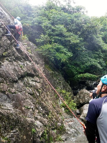 2022.7.17　モミソ沢（沢登り）