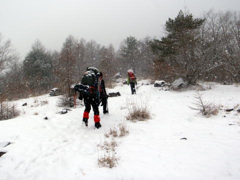 2016.2.20-21　八ヶ岳 権現岳（雪山）