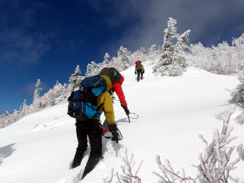 2016.2.20-21　八ヶ岳 権現岳（雪山）