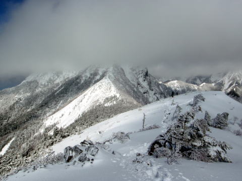 2016.2.20-21　八ヶ岳 権現岳（雪山）