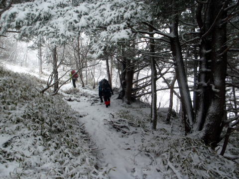 2016.2.20-21　八ヶ岳 権現岳（雪山）