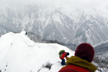 2016.1.17　白毛門（雪山）