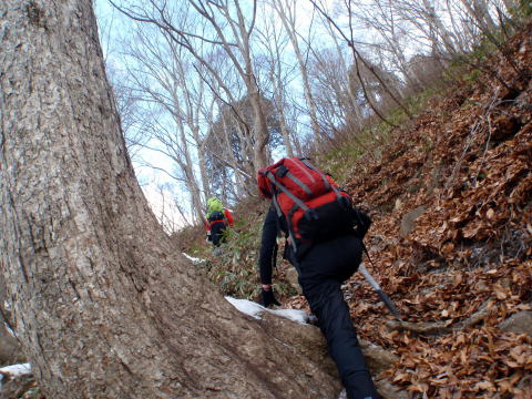 2016.1.17　白毛門（雪山）