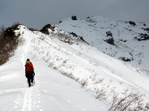 2016.1.17　白毛門（雪山）