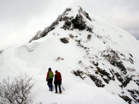 2016.1.17　白毛門（雪山）