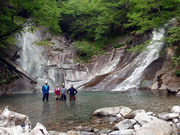 2016.5.28-29　釜ノ沢西俣（沢登り）