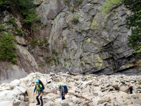 2016.5.28-29　釜ノ沢西俣（沢登り）