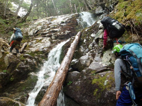 2016.5.28-29　釜ノ沢西俣（沢登り）