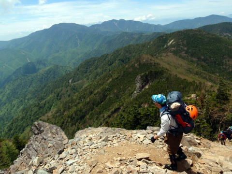 2016.5.28-29　釜ノ沢西俣（沢登り）