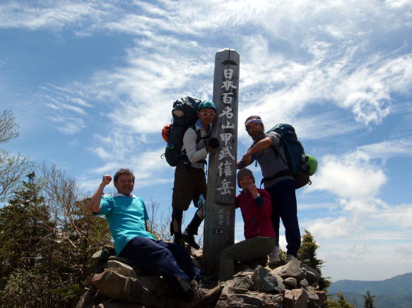 2016.5.28-29　釜ノ沢西俣（沢登り）