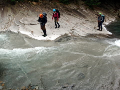 2016.5.28-29　釜ノ沢西俣（沢登り）