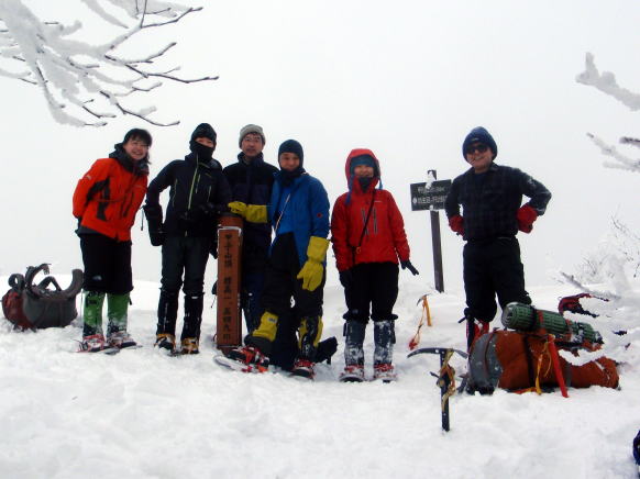 2015.1.11-12　甲子山（雪山）