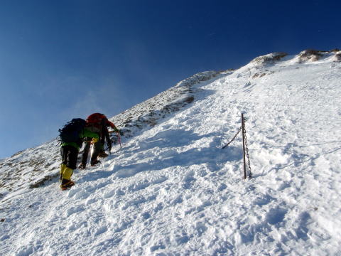 2015.1.24-25　赤岳 阿弥陀岳（雪山）