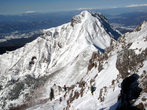 2015.1.24-25　赤岳 阿弥陀岳（雪山）