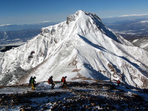 2015.1.24-25　赤岳 阿弥陀岳（雪山）