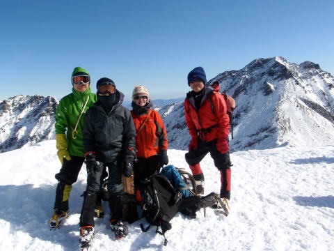 2015.1.24-25　赤岳 阿弥陀岳（雪山）
