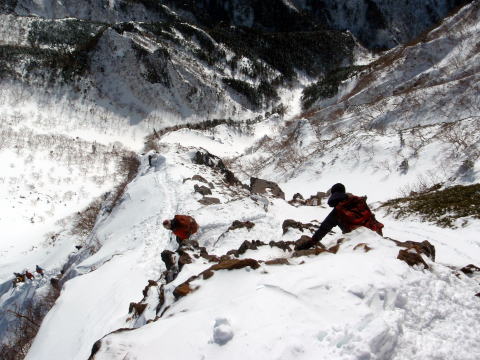 2015.1.24-25　赤岳 阿弥陀岳（雪山）