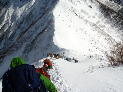 2015.1.24-25　赤岳 阿弥陀岳（雪山）