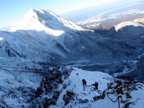 2015.1.24-25　赤岳 阿弥陀岳（雪山）