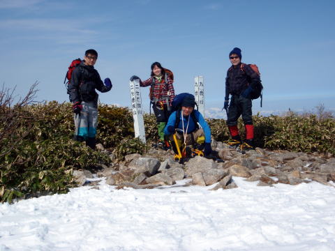 2015.4.11-12　巻機山（雪山）
