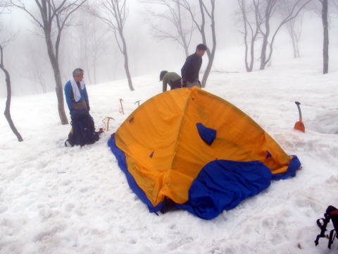 2015.4.11-12　巻機山（雪山）