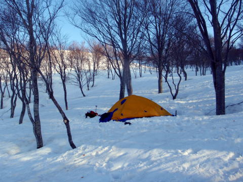 2015.4.11-12　巻機山（雪山）