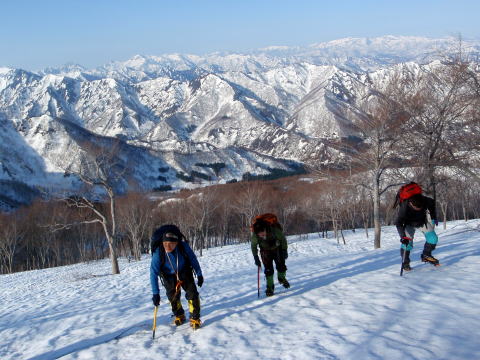 2015.4.11-12　巻機山（雪山）