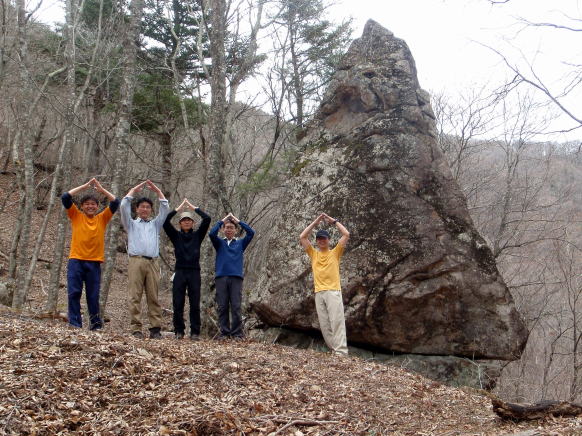 2015.4.19　本社ヶ丸（尾根歩き）