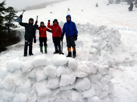 2015.5.3-6　黒部五郎岳（雪山）