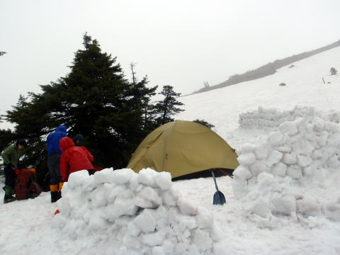 2015.5.3-6　黒部五郎岳（雪山）