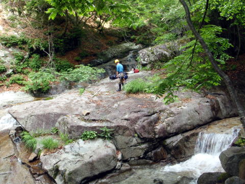 2015.6.14　鶏冠谷左俣（沢登り）