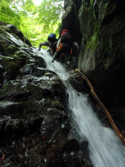 2015.6.14　鶏冠谷左俣（沢登り）