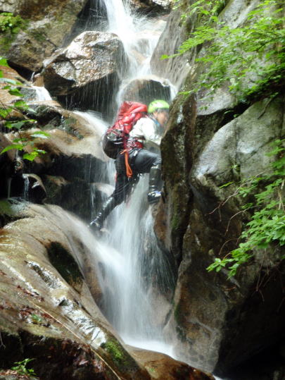 2015.6.14　鶏冠谷左俣（沢登り）