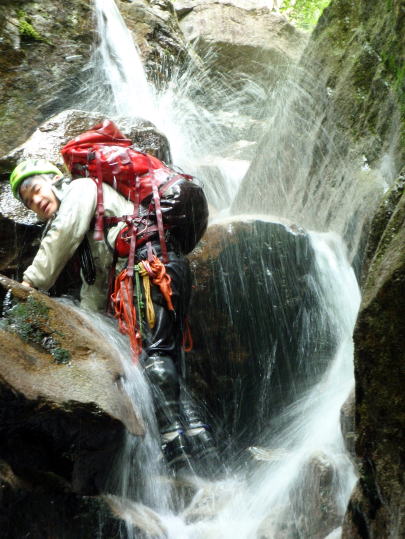 2015.6.14　鶏冠谷左俣（沢登り）