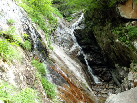2015.6.14　鶏冠谷左俣（沢登り）