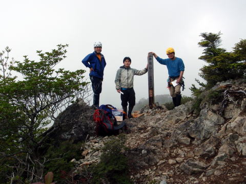 2015.6.14　鶏冠谷左俣（沢登り）