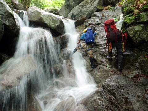 2015.6.14　鶏冠谷左俣（沢登り）