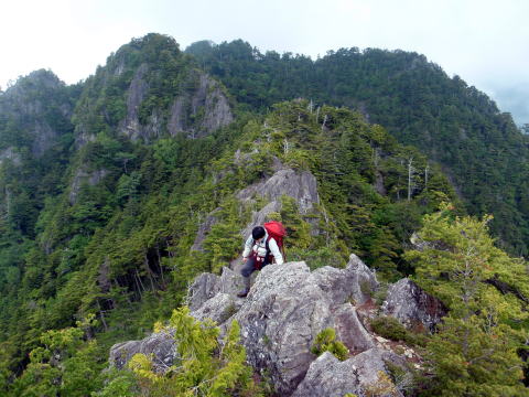 2015.6.14　鶏冠谷左俣（沢登り）