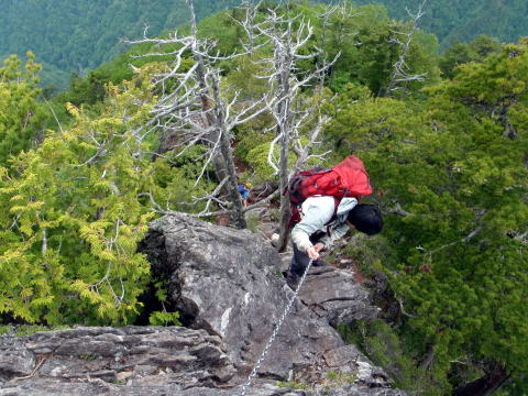 2015.6.14　鶏冠谷左俣（沢登り）