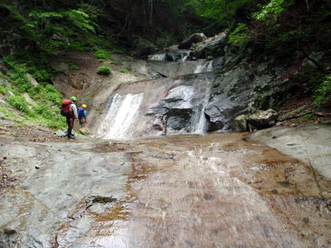 2015.6.14　鶏冠谷左俣（沢登り）