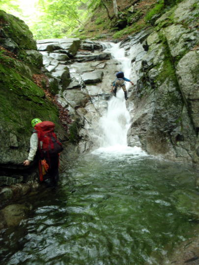 2015.6.14　鶏冠谷左俣（沢登り）