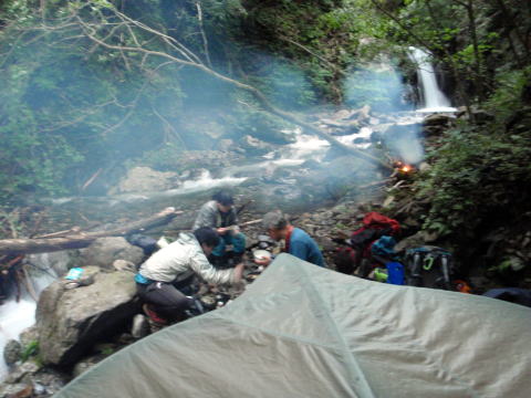 2015.7.19　豆焼沢（沢登り）