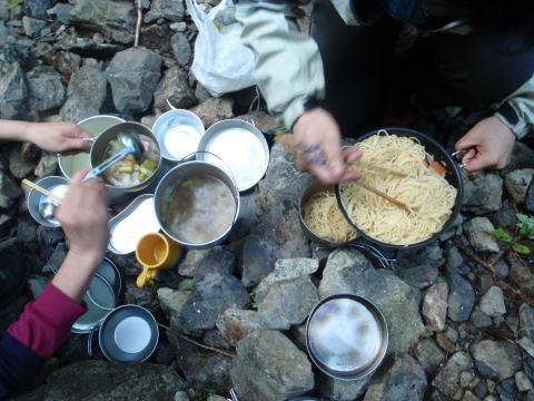 2015.7.19　豆焼沢（沢登り）