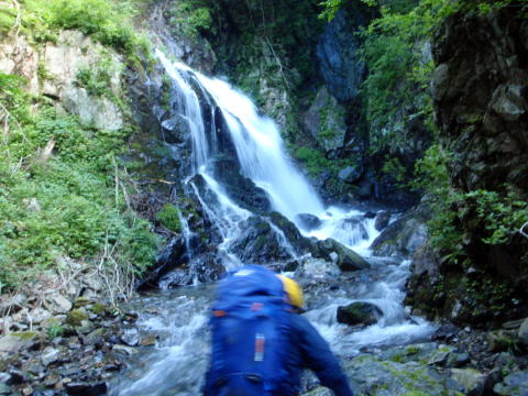 2015.7.19　豆焼沢（沢登り）