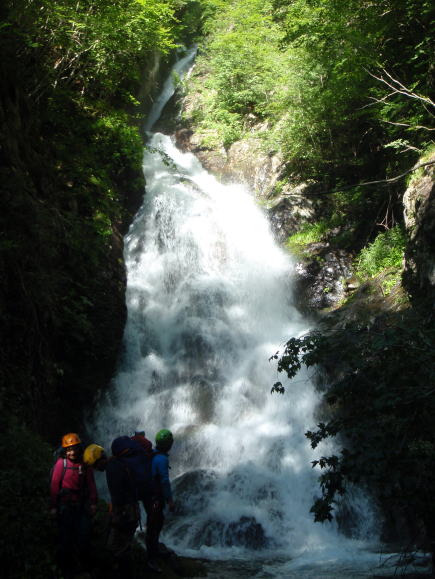 2015.7.19　豆焼沢（沢登り）