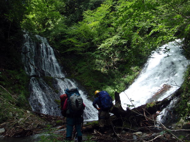 2015.7.19　豆焼沢（沢登り）