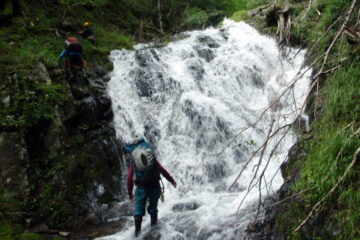 2015.7.19　豆焼沢（沢登り）