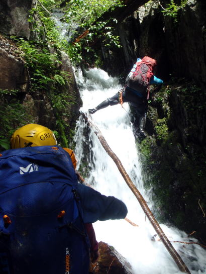 2015.7.19　豆焼沢（沢登り）