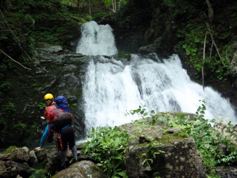 2015.7.19　豆焼沢（沢登り）
